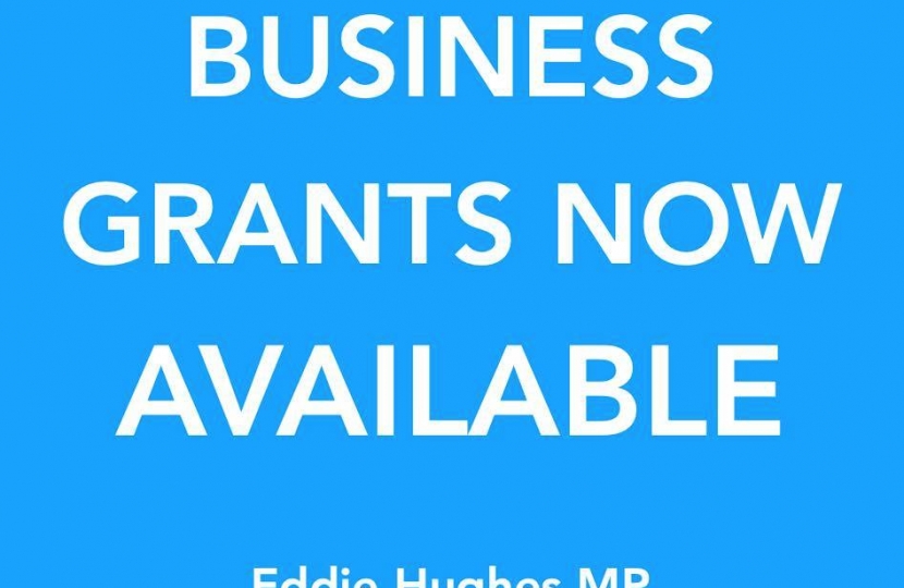 Business Grant Support Eddie Hughes MP