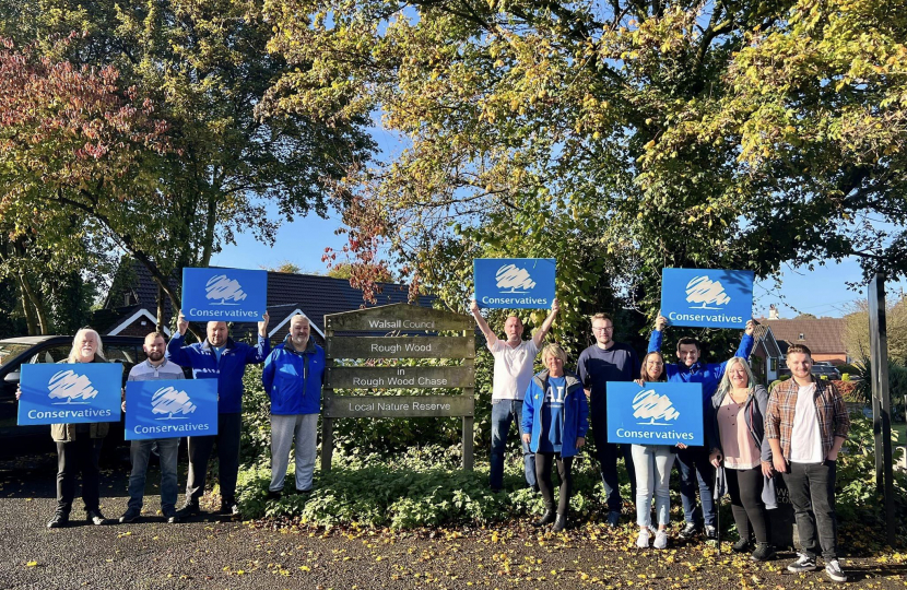 Eddie with the team in Short Heath