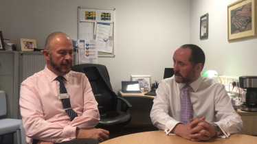 Meeting with Chief Executive Richard Beeken